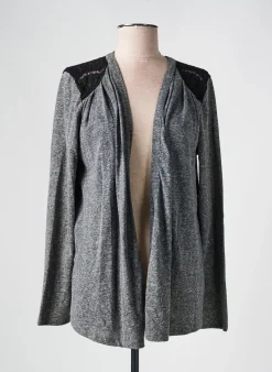 Gilet Manches Longues La Fee Maraboutee Gris