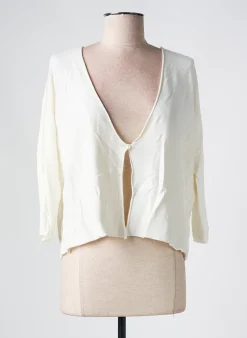 Gilet Manches Longues La Fee Maraboutee Blanc