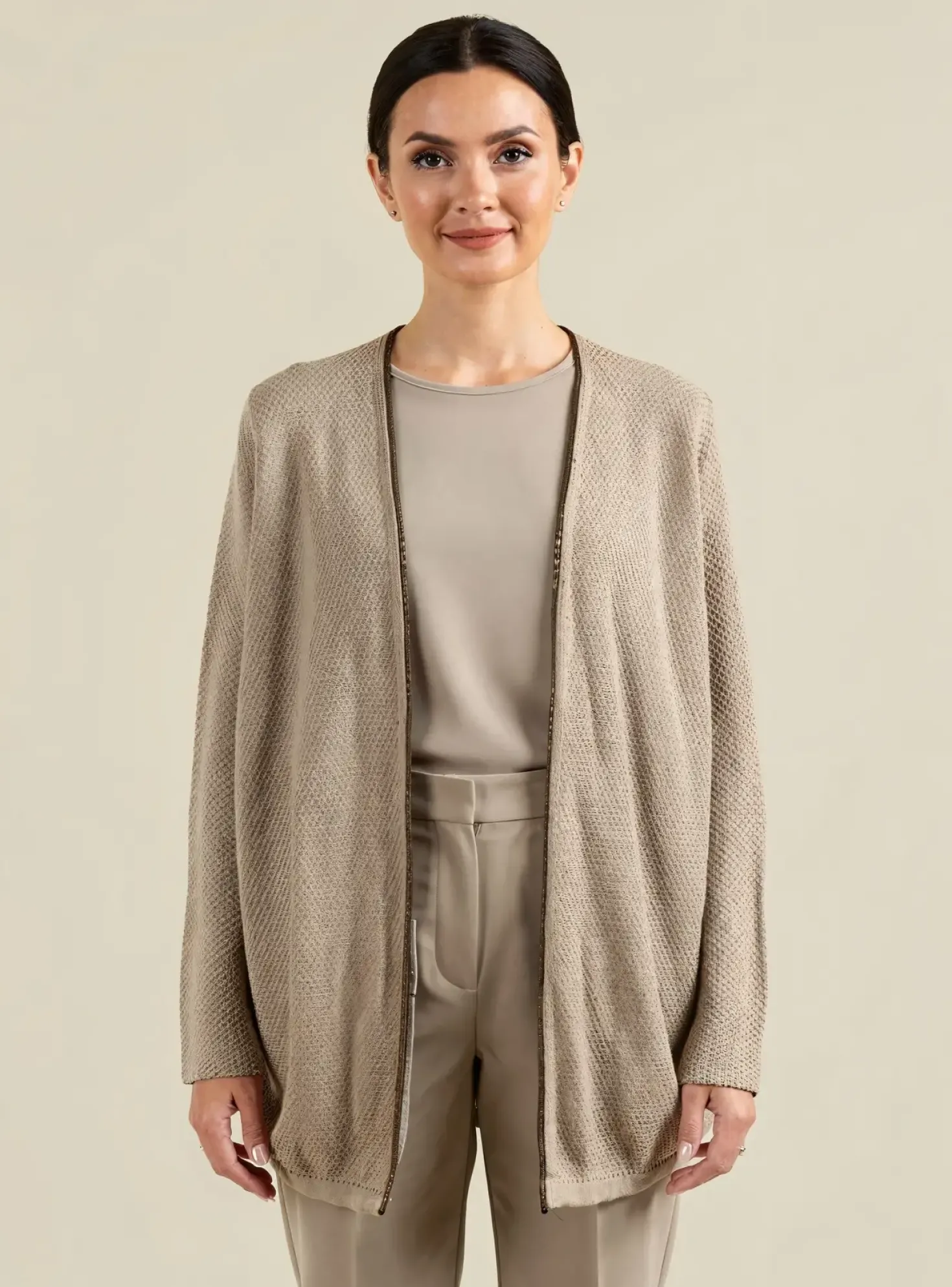 Gilet Manches Longues La Fee Maraboutee Marron