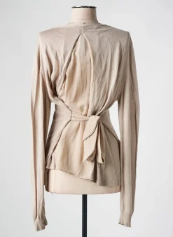 Gilet Manches Longues La Fee Maraboutee Marron