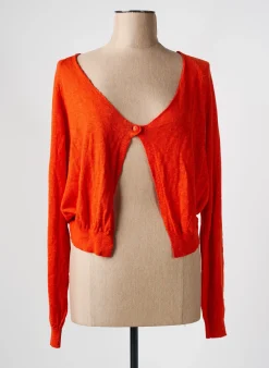 Gilet Manches Longues La Fee Maraboutee Orange