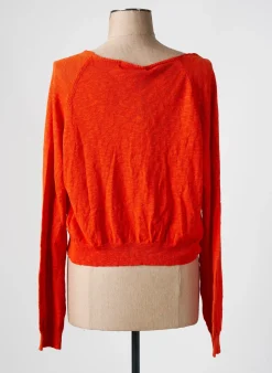 Gilet Manches Longues La Fee Maraboutee Orange