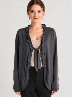 Gilet Manches Longues La Fee Maraboutee Gris
