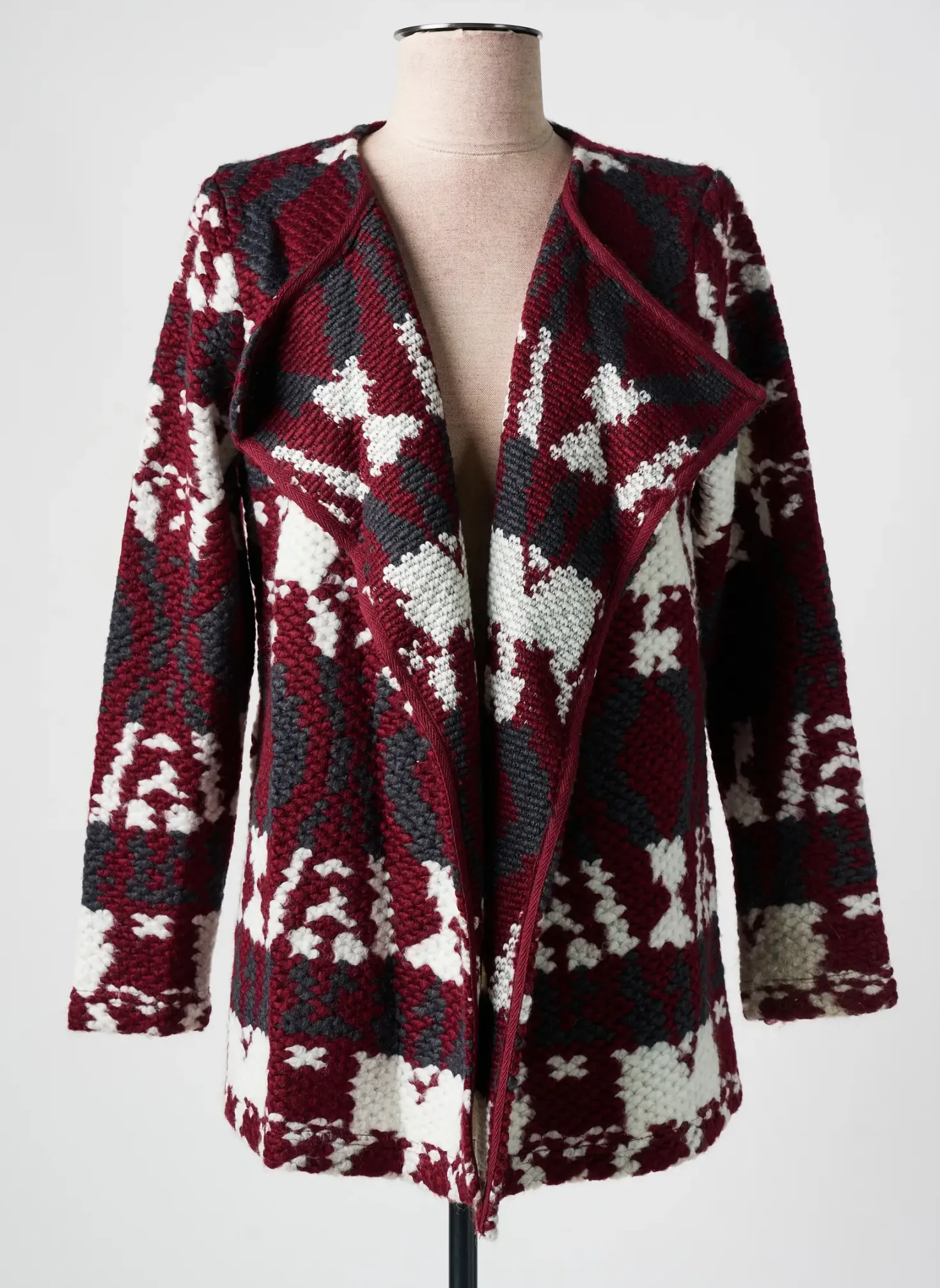 Gilet Manches Longues Le Temps Des Cerises Rouge