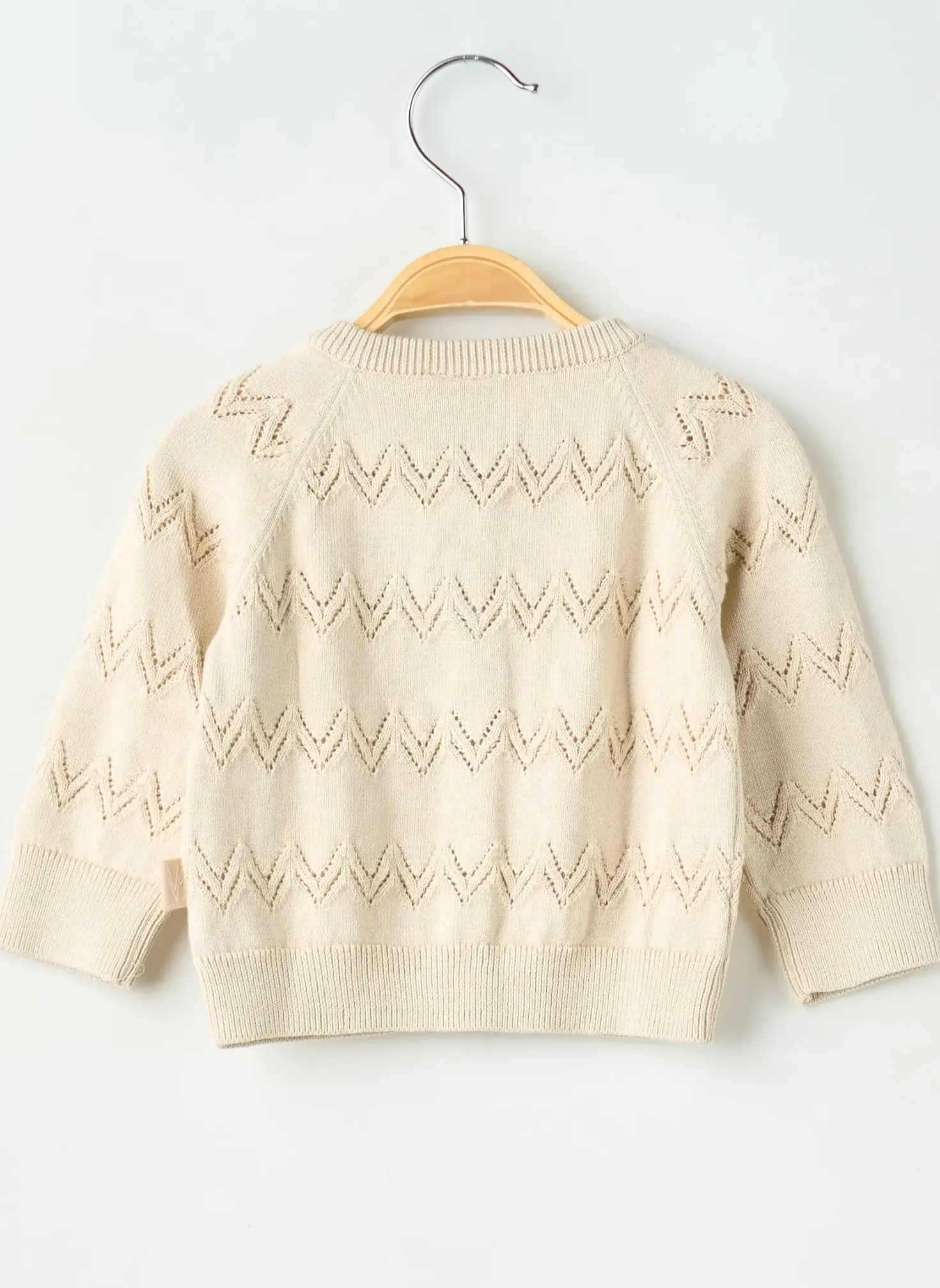 Gilet Manches Longues Levv Label Beige