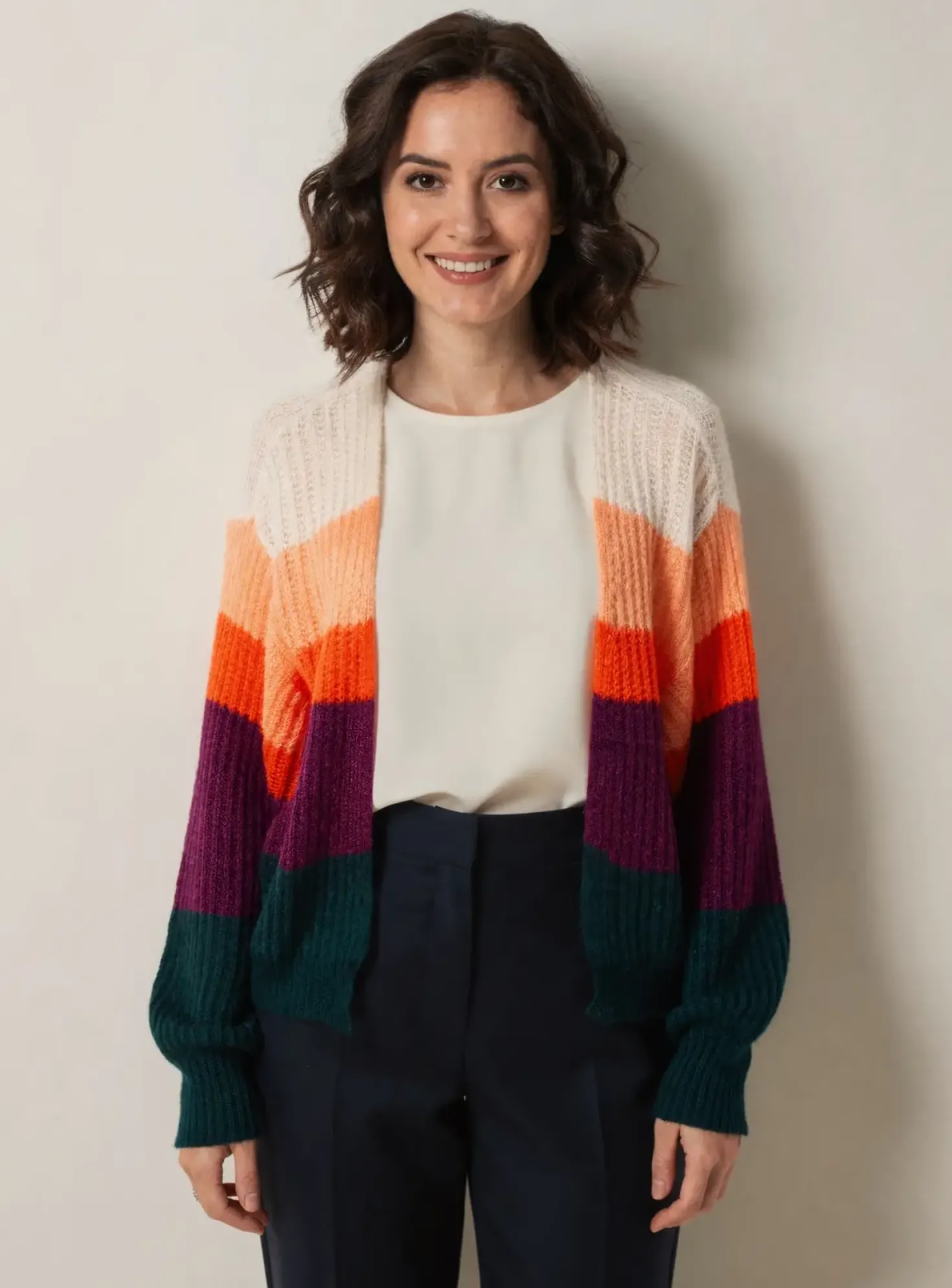 Gilet Manches Longues Lola Espeleta Beige