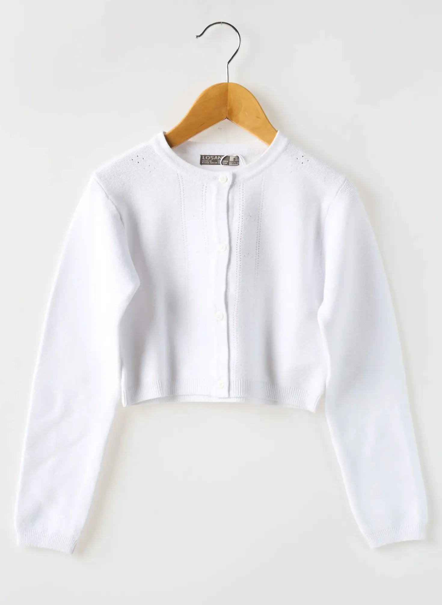 Gilet Manches Longues Losan Blanc