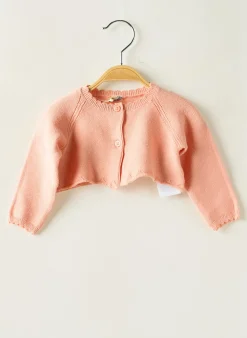 Gilet Manches Longues Losan Rose