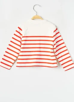 Gilet Manches Longues Maison Labiche Rouge