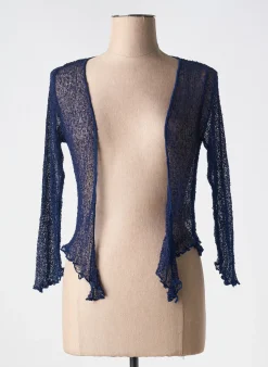 Gilet Manches Longues Marble Bleu