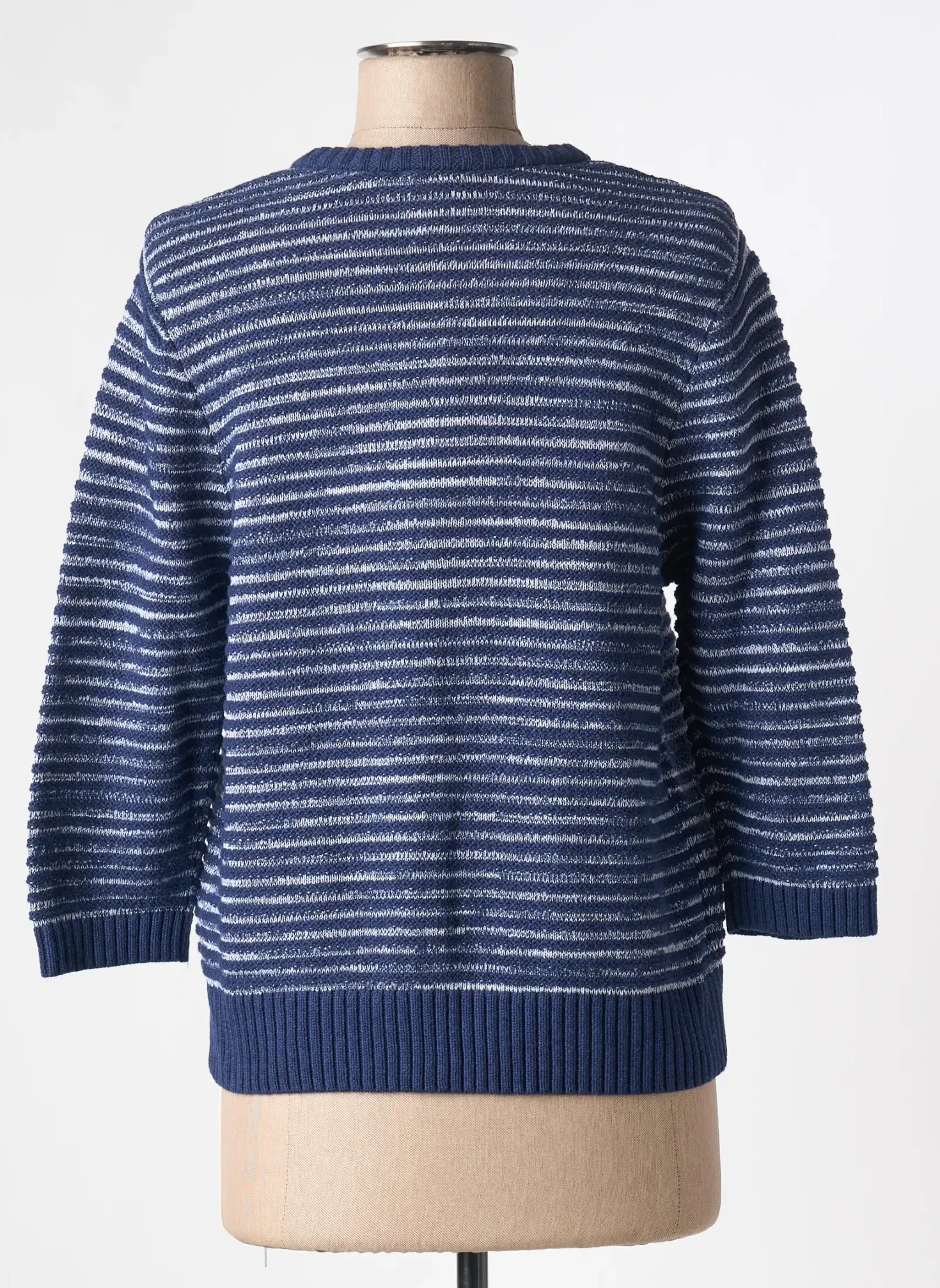 Gilet Manches Longues Marble Bleu