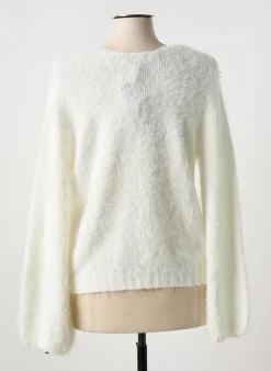 Gilet Manches Longues Marble Blanc