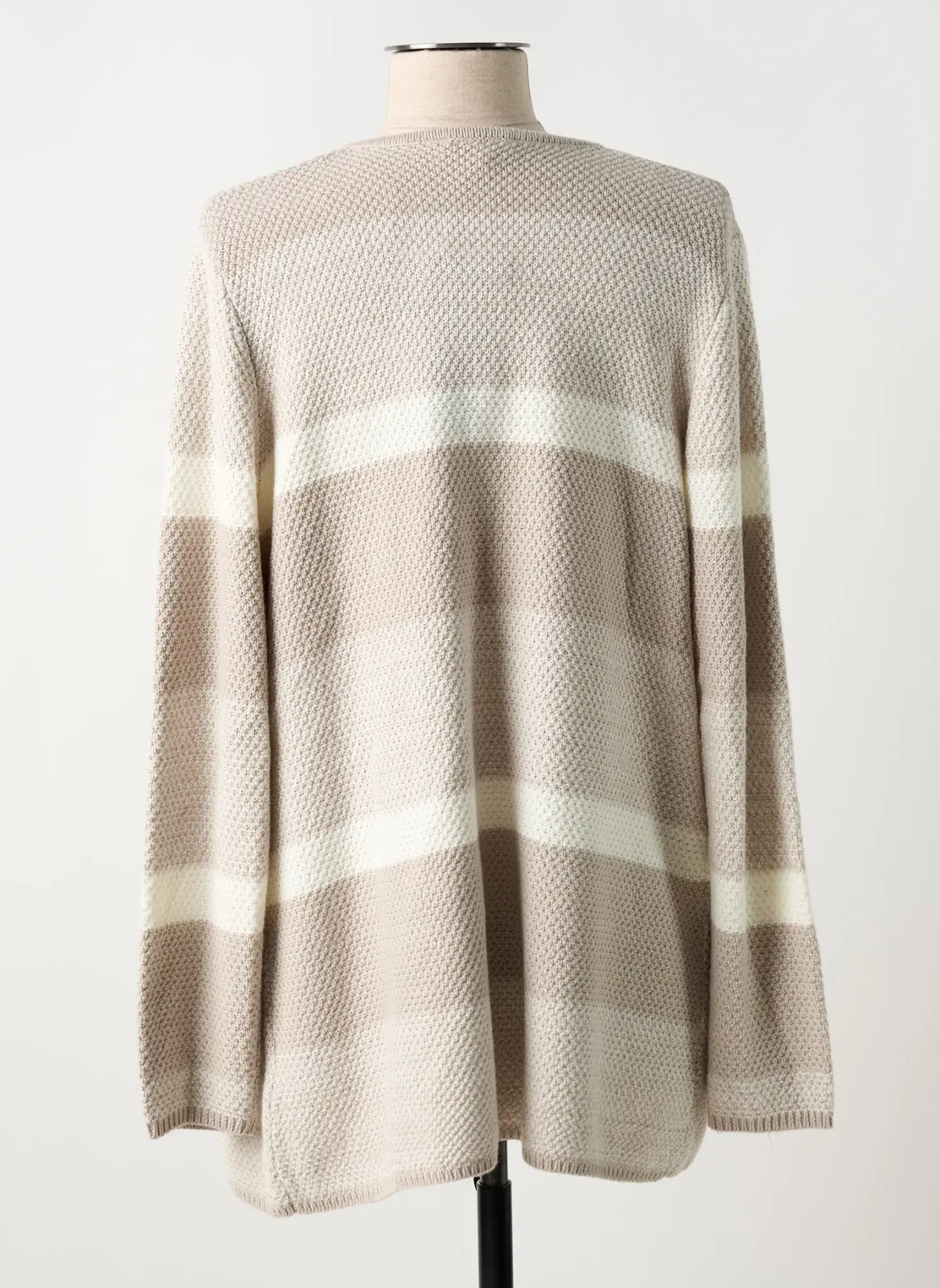 Gilet Manches Longues Marble Beige