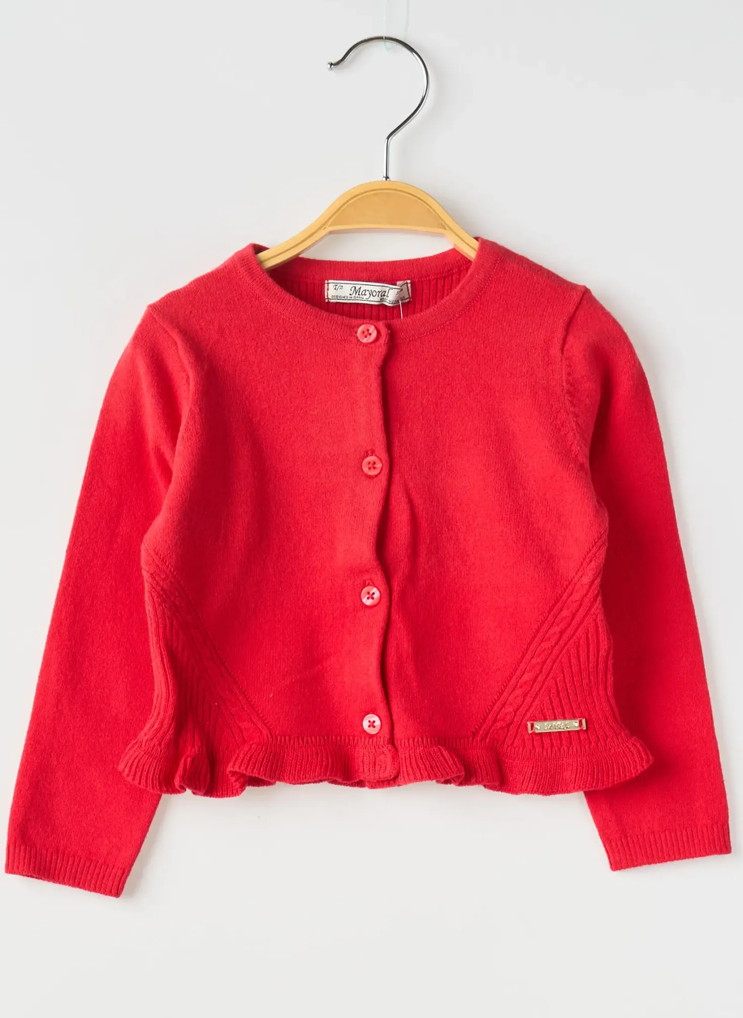 Gilet Manches Longues Mayoral Rouge