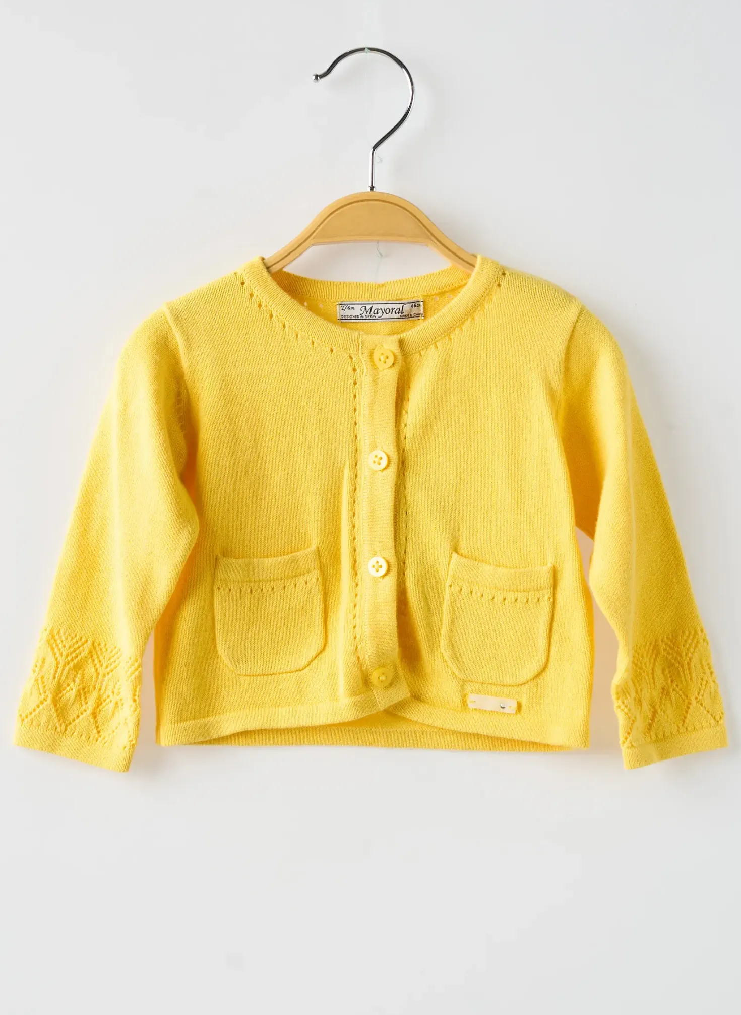 Gilet Manches Longues Mayoral Jaune