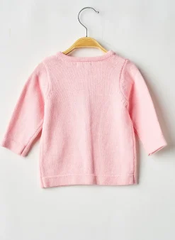 Gilet Manches Longues Mini Pouce Rose