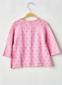 Gilet Manches Longues Mini Pouce Rose
