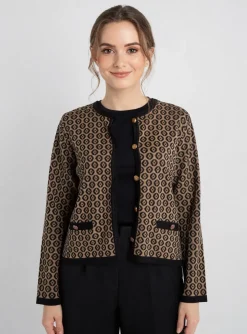 Gilet Manches Longues More & More Marron
