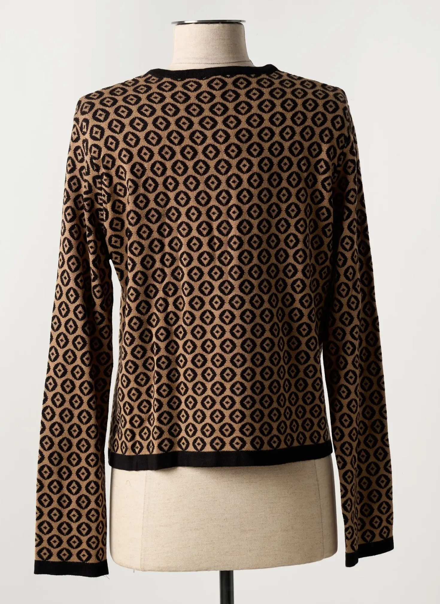 Gilet Manches Longues More & More Marron