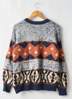 Gilet Manches Longues Mother Bleu