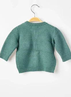 Gilet Manches Longues Moulin Roty Vert