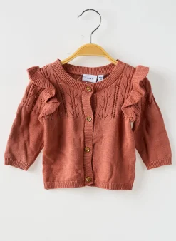 Gilet Manches Longues Name It Marron