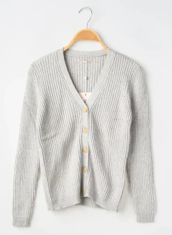 Gilet Manches Longues Only Gris