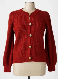 Gilet Manches Longues Only Marron