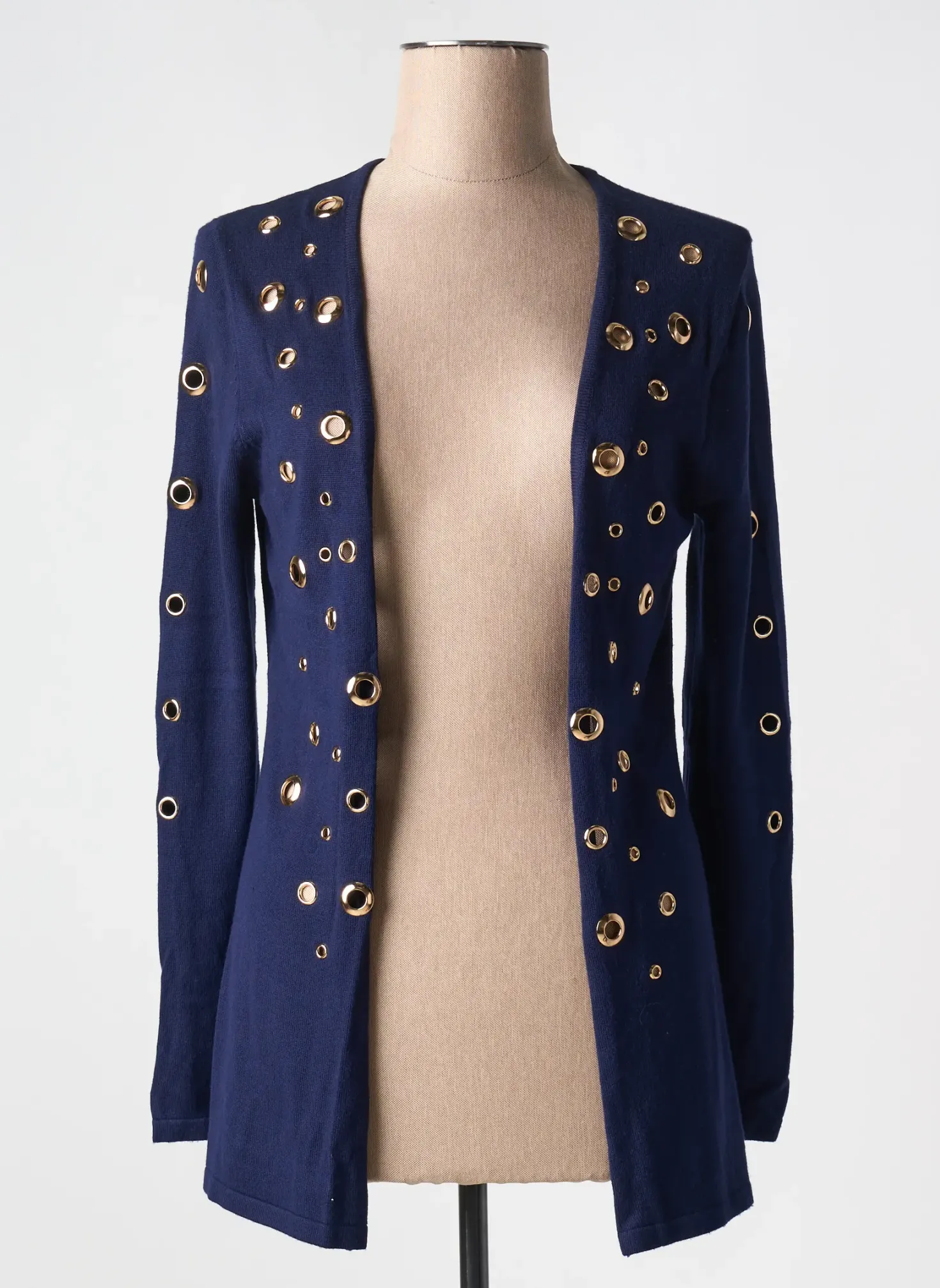 Gilet Manches Longues Passioni Bleu