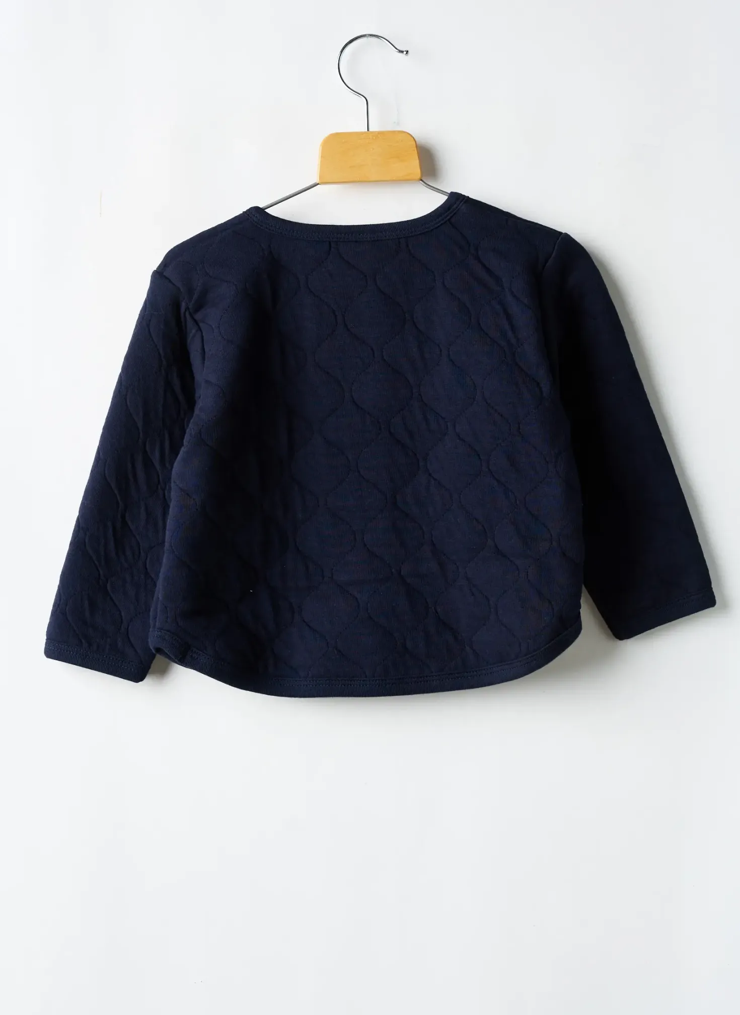 Gilet Manches Longues Petit Bateau Bleu
