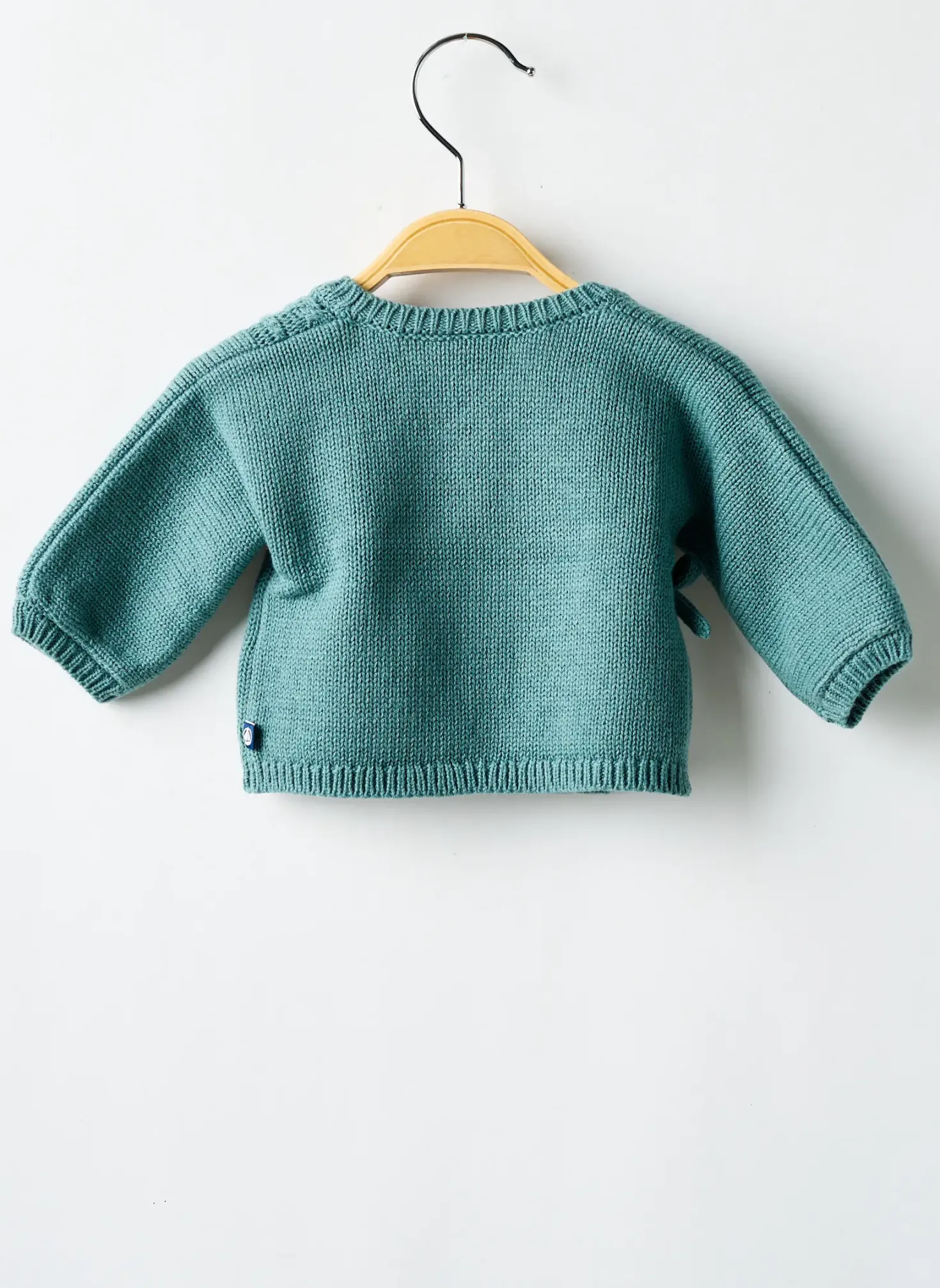 Gilet Manches Longues Petit Bateau Vert