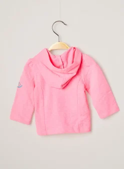 Gilet Manches Longues 3 Pommes Rose
