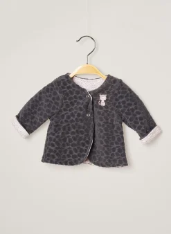 Gilet Manches Longues 3 Pommes Gris
