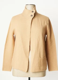Gilet Manches Longues Quilisia Beige