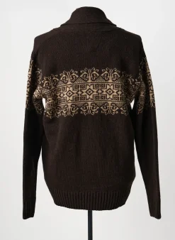 Gilet Manches Longues Salsa Marron