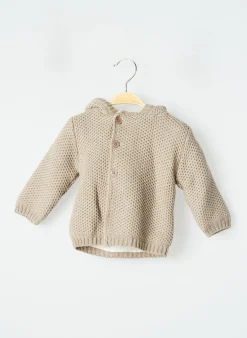 Gilet Manches Longues Sans Marque Beige