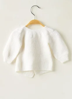Gilet Manches Longues Sans Marque Blanc