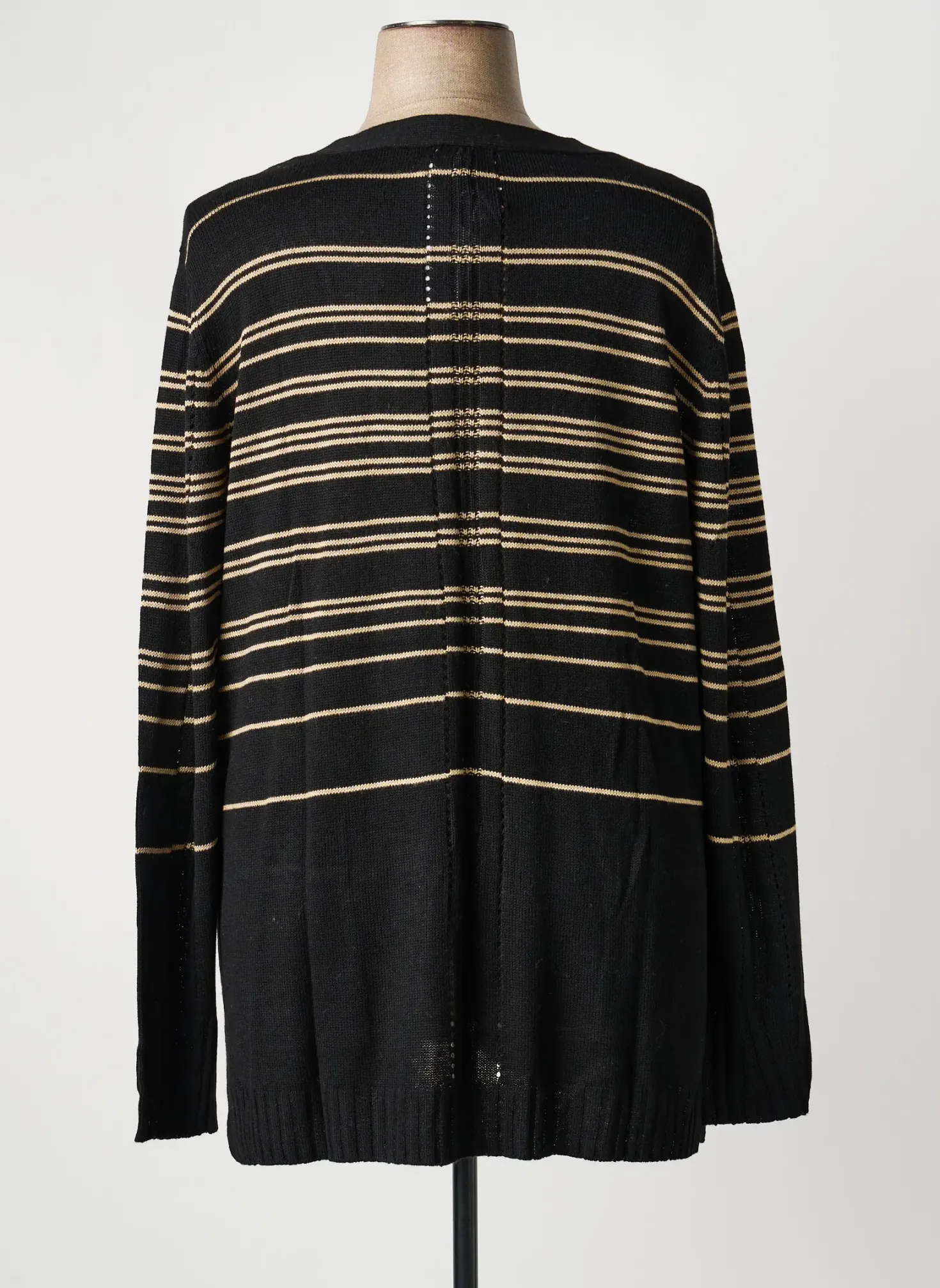 Gilet Manches Longues Sheego Noir