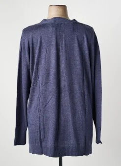 Gilet Manches Longues Sheego Bleu