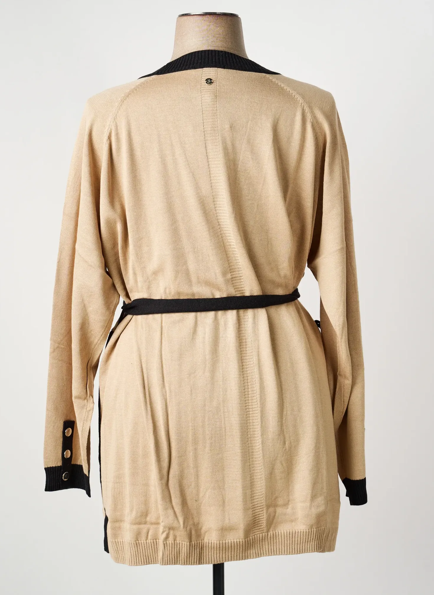 Gilet Manches Longues Sheego Beige