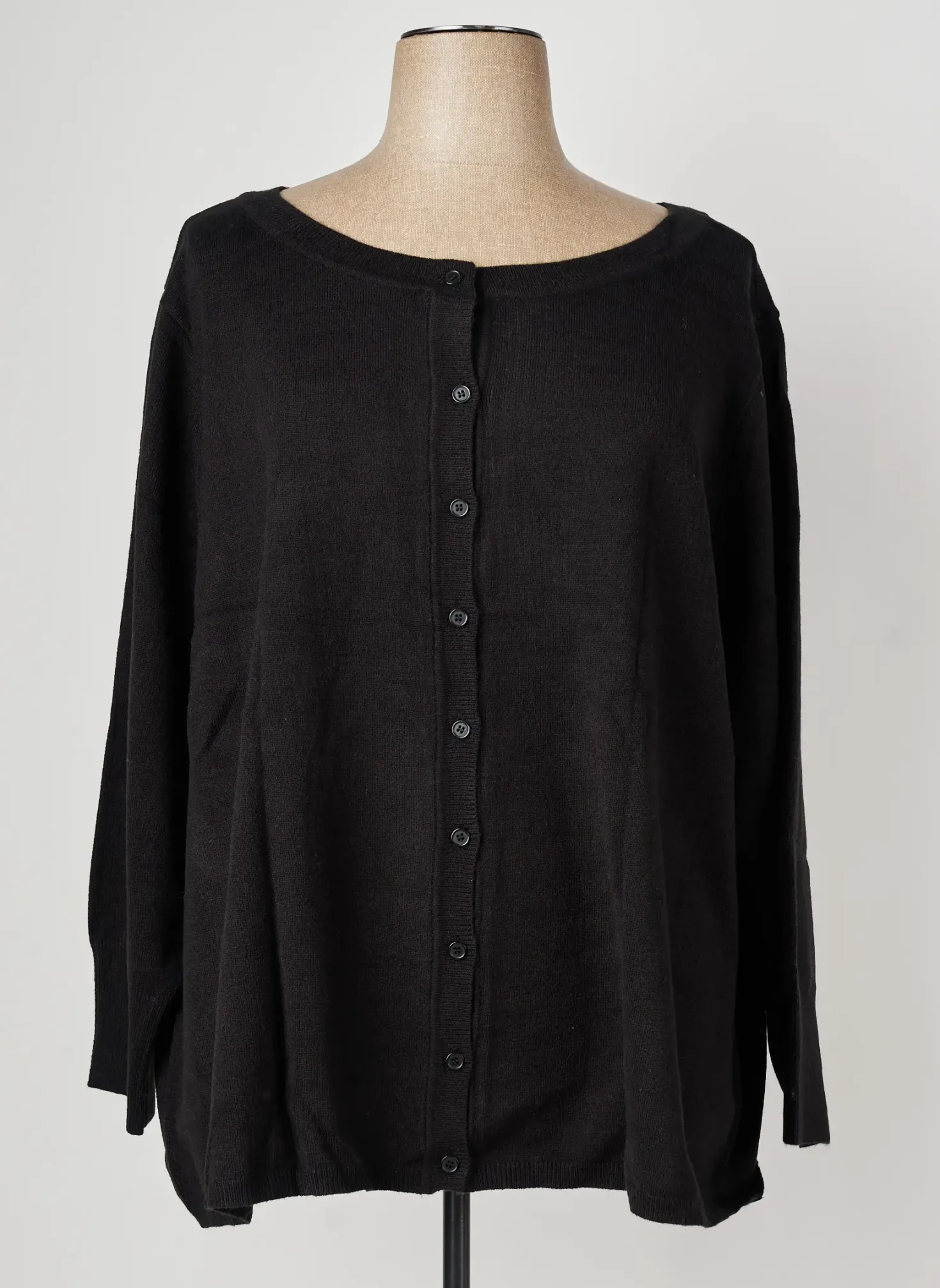 Gilet Manches Longues Sheego Noir