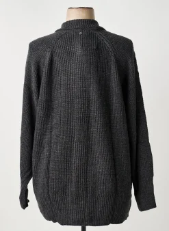 Gilet Manches Longues Sheego Gris