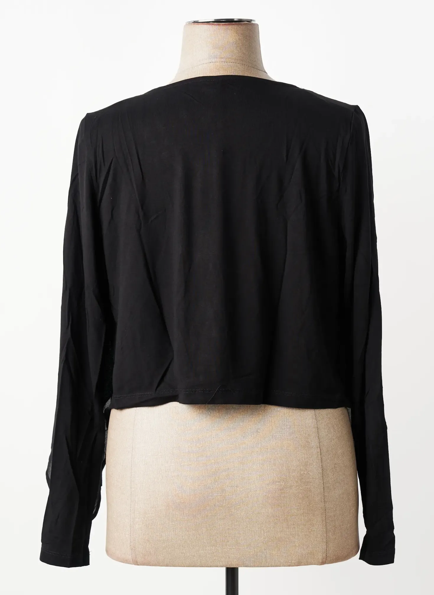 Gilet Manches Longues Sheego Noir