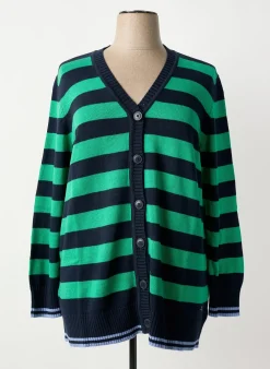 Gilet Manches Longues Sheego Bleu