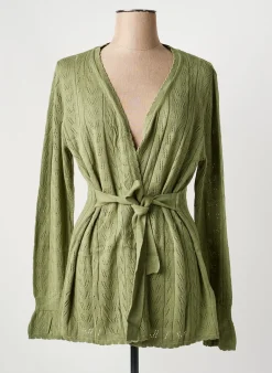 Gilet Manches Longues Sheego Vert