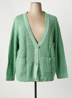 Gilet Manches Longues Sheego Vert