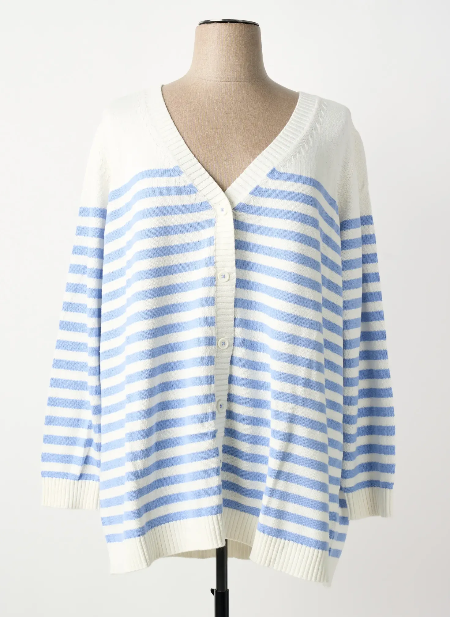Gilet Manches Longues Sheego Blanc