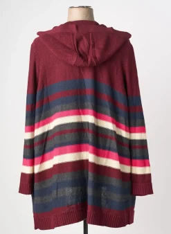 Gilet Manches Longues Sheego Rouge
