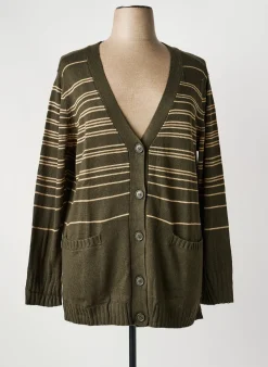 Gilet Manches Longues Sheego Vert