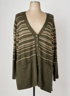Gilet Manches Longues Sheego Vert